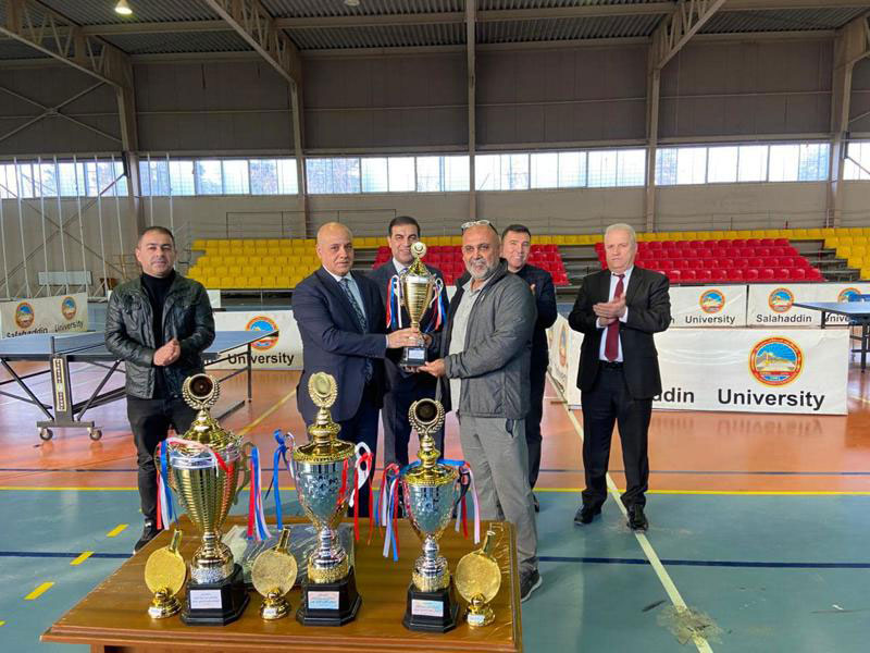 پاڵەوانێتی تێنسی سەرمێز لەسەر ئاستی کۆلێژەکەکانی زانکۆی سەلاحەدین
