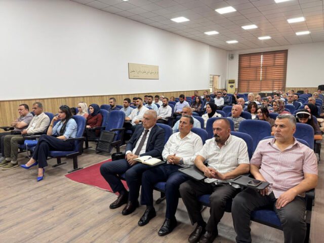 کۆبونەوەیەکی گرینگی مامۆستایانی کۆلێژەکەمان بۆ وەرزی تازەی خوێندن