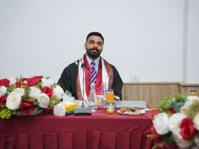 گفتوگۆی ماستەر نامەی قوتابی (احمد فاضل داود )