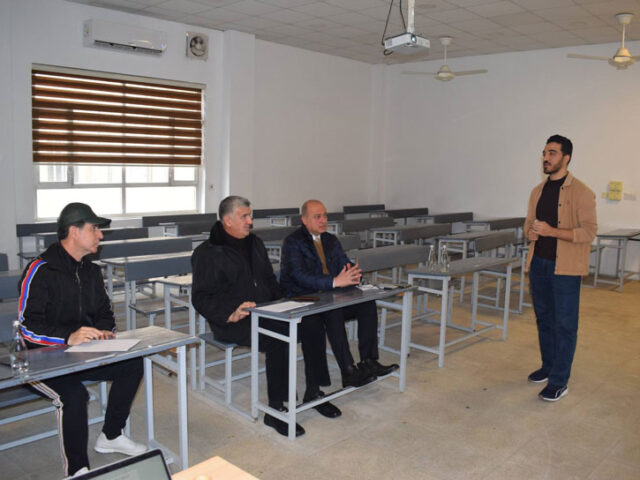 تاوتوێکردنی لێژنەی بەدواداچوون بۆ قوتابییانی خوێندنی باڵا (دکتۆرا)  بە سەرکەوتوویی ئەنجام درا