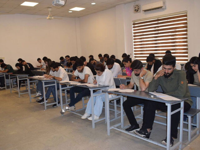 دەستپێکی تاقیکردنەوەکانی سمستەری دووەم لە کۆلێژی پەروەردەی جەستەیی و زانستە وەرزشییەکان