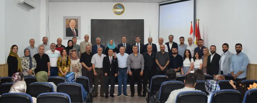 کۆلێژی پەروەردەی جەستەیی و زانستە وەرزشییەکان مەڕاسیمێکی رێزلێنان و پێزانینی بۆ دوو مامۆستای دڵسۆزی کۆلێژ رێکخست
